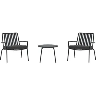 VCM Mykonos Loungeset schwarz