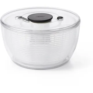 OXO Good Grips Salatschleuder, Einhandbedienung, Kunststoff weiß