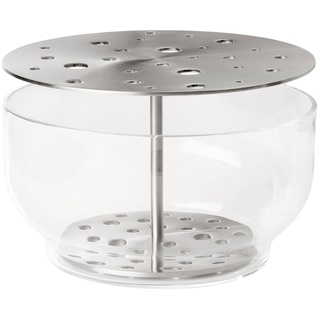 Fritz Hansen - Ikebana Vase Large, Edelstahl / Glas