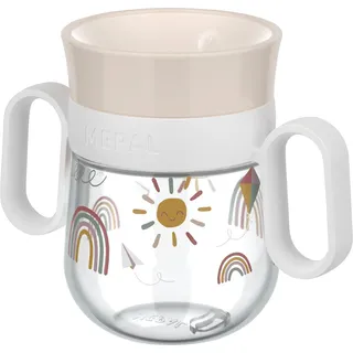 Mepal 360 Trinklernbecher Mio 200 ml Sunshine/Rainbow