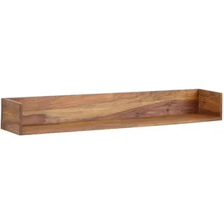 KADIMA DESIGN Wandregal 120 x 15 x 20 cm Braun