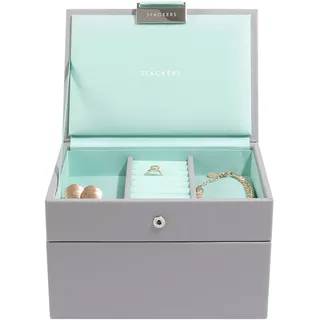 Stackers Grau Mint Mini Schmuckschatulle -2