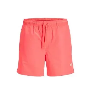 JACK & JONES Badeshorts JPSTMAUI TROPIC SOLID Orange S