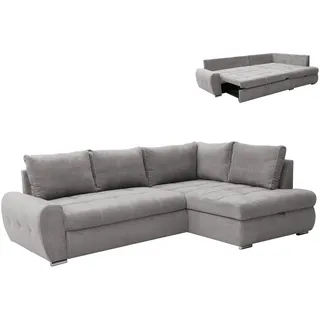 Ecksofa - fango - mit Liegefunktion und Staukasten - Recamiere rechts