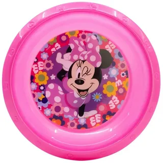 Disney Minnie Mouse Teller Kinderteller Bruchsicherer Essteller für Kinder mit Motivdesign, (1 St) rosa