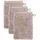 Waschhandschuh 15 x 20 cm cashmere 3 St.