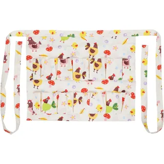 Eiersammelschürze – Mehrere Taschen – Für Hühner – Schutz – Größe L