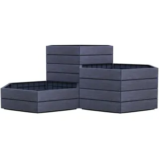GARANTIA Ergo Vario 1 190 x 190 x 75 cm Anthrazitbraun