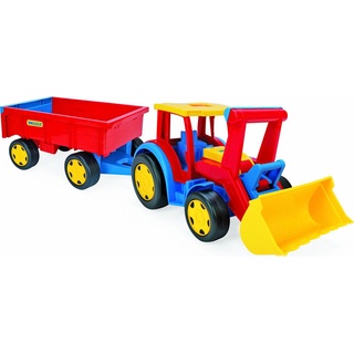 Wader Traktor mit Anhänger