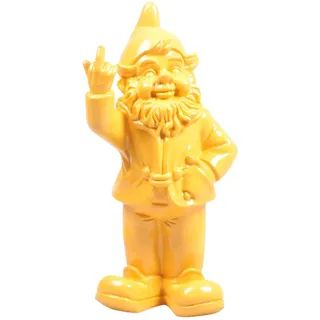Stoobz PP 005FC Freche Gartenzwerg-Figuren für Haus und Garten, 15 x 12 x 32 cm