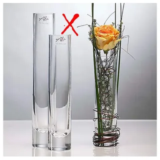 SANDRA RICH Dekovase transparent 20 cm