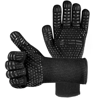 Grillhandschuhe Hitzebestndige Handschuhe-bbq Ofenhandschuhe Feuerfeste Handschuhe Backhandschuhe -bbq Ofenhandschuhe Kochhandschuhe Zum Kochen Backen