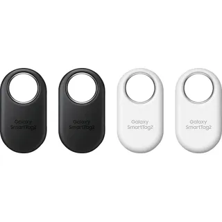 Samsung Galaxy SmartTag 2 4er-Pack schwarz/weiß