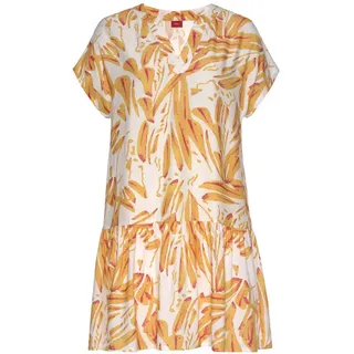 s.Oliver Blusenkleid Orange/Creme 36