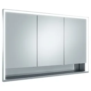 Keuco K-line 300 Einbau-Spiegelschrank 3 B1200xH735xT165mm(35mm v.d. Wand) Silber
