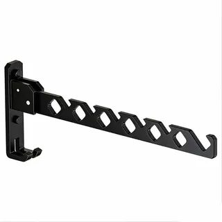 Stück Klappbar Kleiderhaken Aus Metall, 340 X30 Mm Wand Kleiderständer, Faltbarer Kleider Organizer, Robuster Kleiderlüfter Für Waschküche, Schrank, Schlafzimmer, Inne, Außenbereich