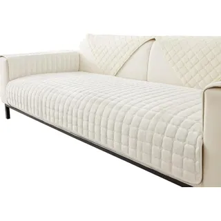 Sofaüberwurf Sofa Überzug Ecksofa Samt Sofahusse Rutschfest Sofahusse