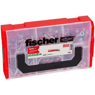 Fischer Dübel-Sortiment FIXtainer DuoPower 210 Stück