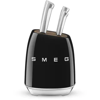 Smeg Messerblock 6-tlg. Schwarz