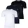 T-Shirt schwarz/blau/weiß S