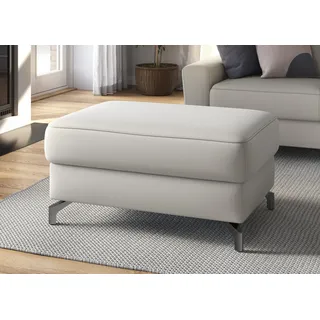 Stauraumhocker SIT&MORE "Scarlett" Hocker Gr. B/H/T: 102 cm x 48 cm x 67 cm, Lu x us-Microfaser ALTARA NUBUCK, mit Stauraum, beige (natur) Hocker mit Stauraum