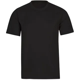 TRIGEMA T-Shirt Deluxe schwarz M