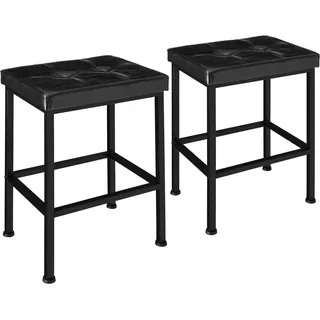 Tectake tectake® 2er Set Barhocker Bodie Sitzhöhe 62 cm