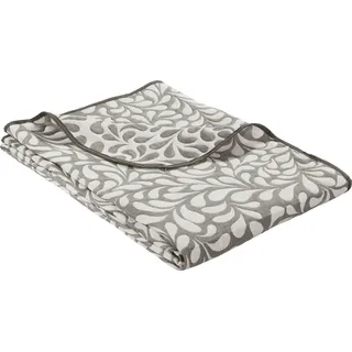 Erwin Müller Tagesdecke Tagesdecke, Baumwollmischung Blumen braun 250 cm x 270 cm