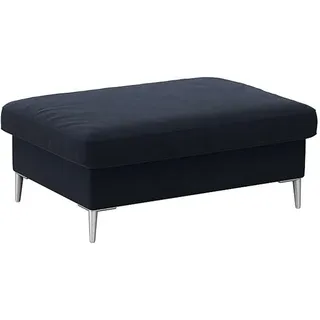 Pouf FLEXLUX "Fiore", blau (royal blau), B:97cm H:34cm T:66cm, Aluminium, Poufs, Pouf, Kaltschaum, Füße Alu