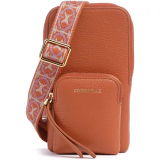 Coccinelle Pixie Handytasche Damen Leder braun