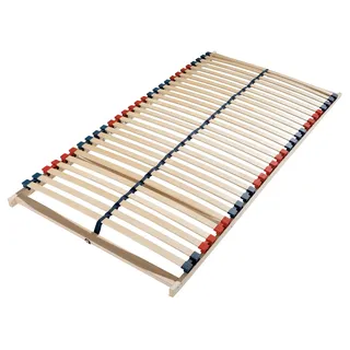 Sleepneo Stabiler Lattenrost 140x200, Lattenrahmen aus Buche, 7 Komfortzone, 28 Latten, Federholzrahmen Made in Germany, Lattenrost starr, Lattenrahmen 140x200 hohe Traglast bis 150Kg