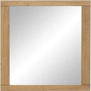 Linea Natura Garderobenspiegel Greta 80 x 80 cm Transparent