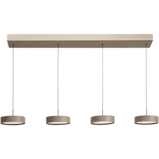 Dieter Knoll Led-Hängeleuchte Bellevue, Sand, Metall, Uni,Uni, länglich,länglich, 17.5x180x118 cm, RoHS, CE, höhenverstellbar, 3 Helligkeitsstufen, Lampen & Leuchten, Innenbeleuchtung, Leuchten nach Räumen, Esstischlampen