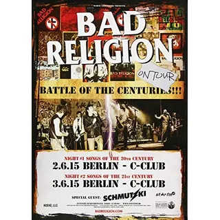 Bad Religion - True North, Berlin 2015 » Konzertplakat/Premium Poster | Live Konzert Veranstaltung | DIN A1 «