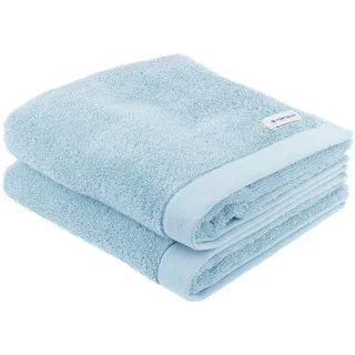 Tom Tailor Color Bath Handtuch 50 x 100 cm hellblau 2 St. 