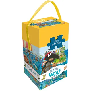 Auzou Mein Puzzle - Wolf auf Schatzsuche