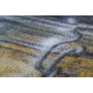 Andiamo Trendy Küchenläufer 45 x 145 cm Grau/Mehrfarbig