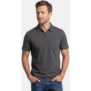RAGMAN Poloshirt Basic (1-tlg) Poloshirt - Baumwolle - Atmungsaktiv grau S (44/46)