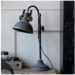 Vintagehaus Stehlampe Industrial Vintage Tischlampe Dexter verstellbarer Schirm