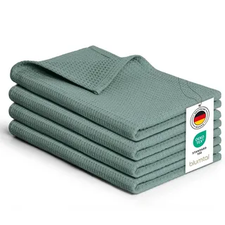 Blumtal Geschirrtücher, Grün, Textil, Quadratisch, 30x30 cm, Reach, Kochen, Geschirrtücher & Schürzen, Geschirrtücher