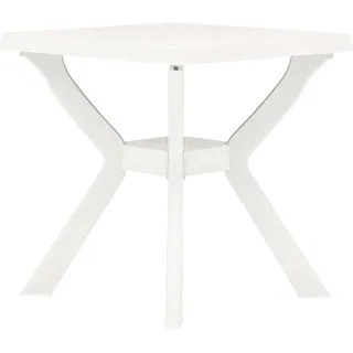 vidaXL Bistrotisch 70 x 70 x 72 cm Weiß