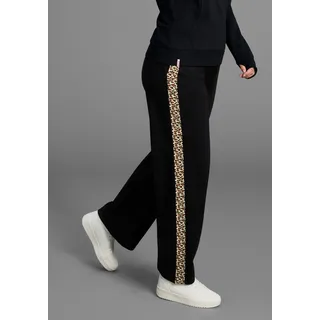 KangaROOS Jogginghose Weites Bein Schwarz 42