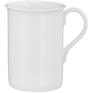 Peill+Putzler Kaffeebecher  Torino , weiß , Porzellan , Maße (cm): H: 10,5  Ø: 8