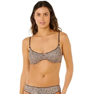 Rip Curl Bikini-Tops Coastal Instinct Schwarz  M Cup D/DD