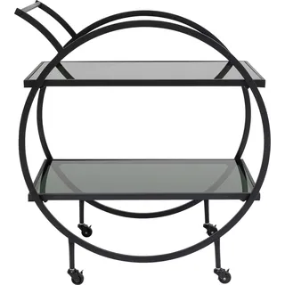 Kare DESIGN Servierwagen 84545 Loft Stahl Schwarz