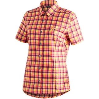 Maier Sports Philina Red Yellow Check 42