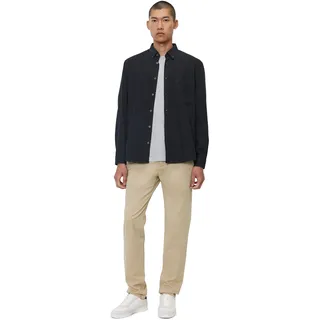 Marc O'Polo Herren Hemd Regular Fit Langarm - M