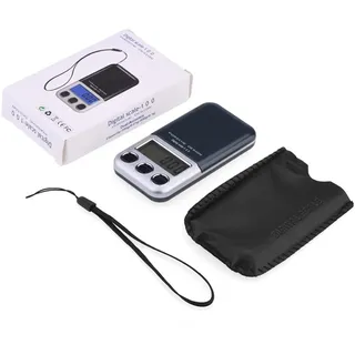 Fdit Digitale Küchenwaage, LCD, Taschenwaage, tragbar, Mini-Waage, hohe Präzision, 600 g