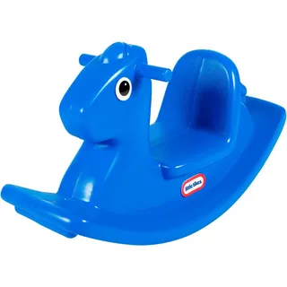 LITTLE TIKES 173950E3 Schaukelpferd aktives Spiel für Kleinkinder, Griffe & Stabiler Sattel für Sicherheit, Unterhaltung, Blau
