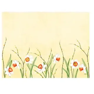 Duni Tischsets Papier - Daffodil Joy